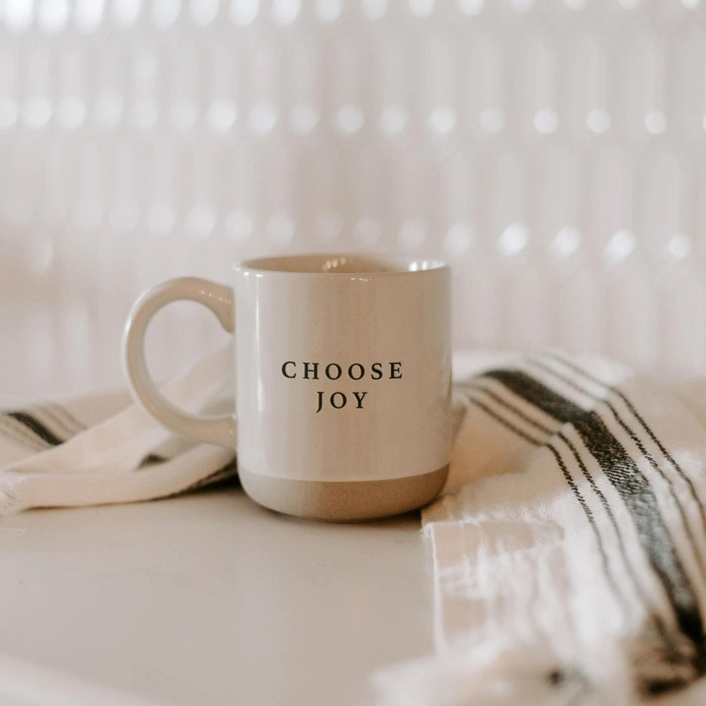 Buy Choose Joy Stoneware Coffee Mug Online from Giftmix