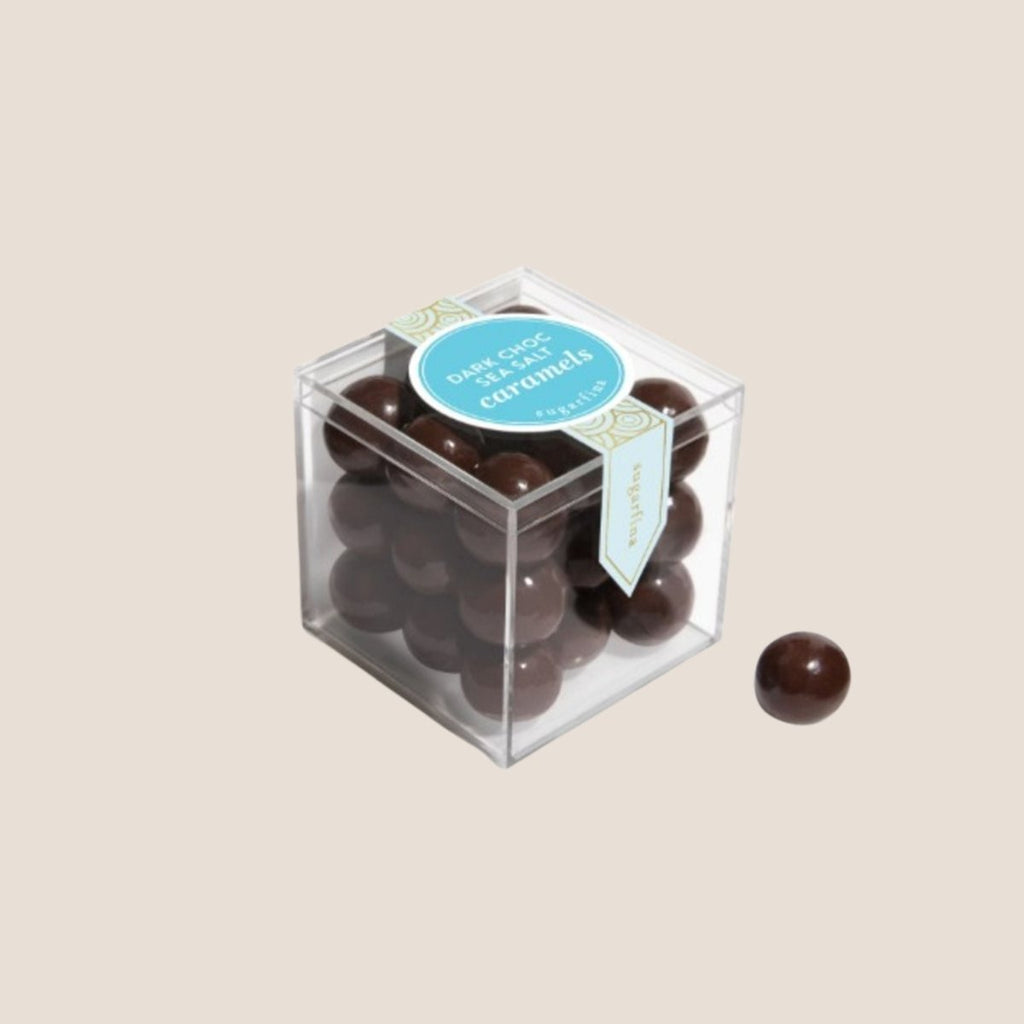 Shop Dark Chocolate Sea Salt Caramels - Giftmix
