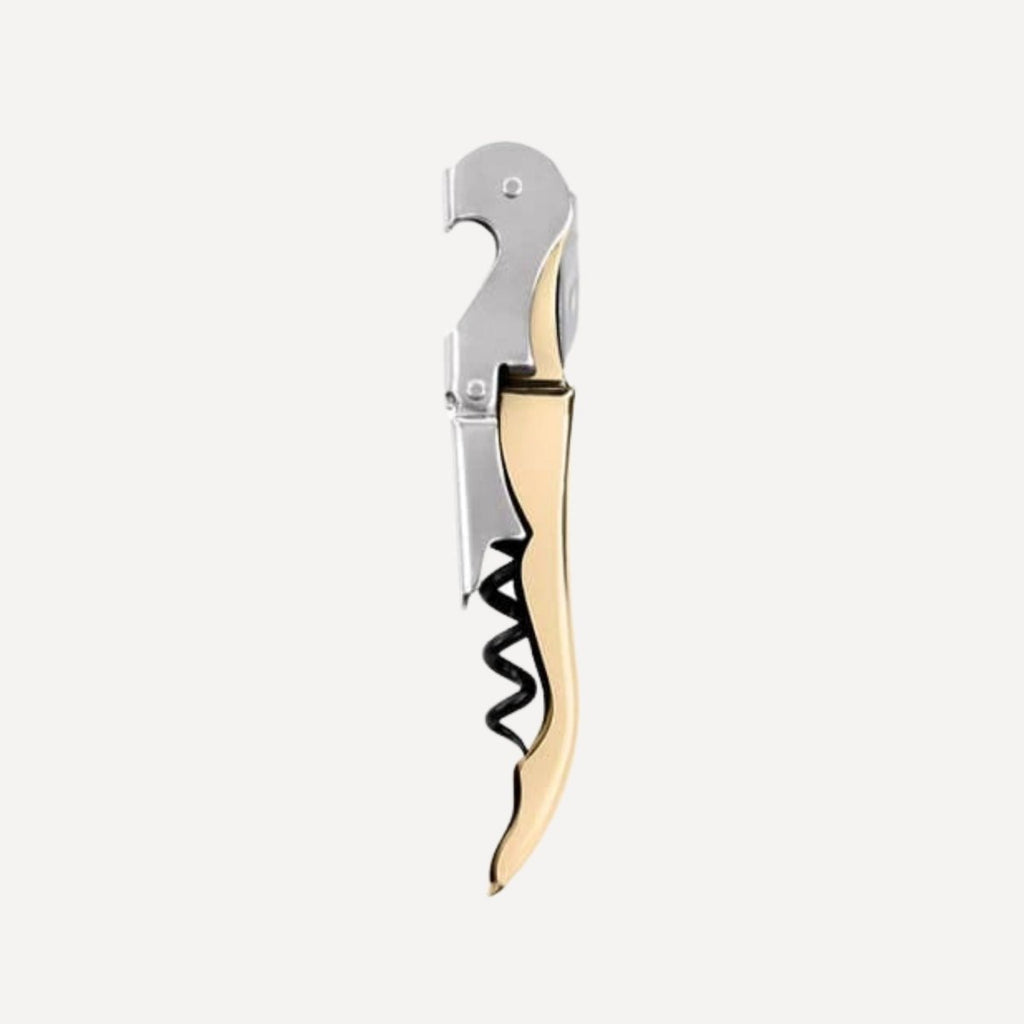Gold Corkscrew Wine Accessories - Stylish and functional gifts for wine lovers