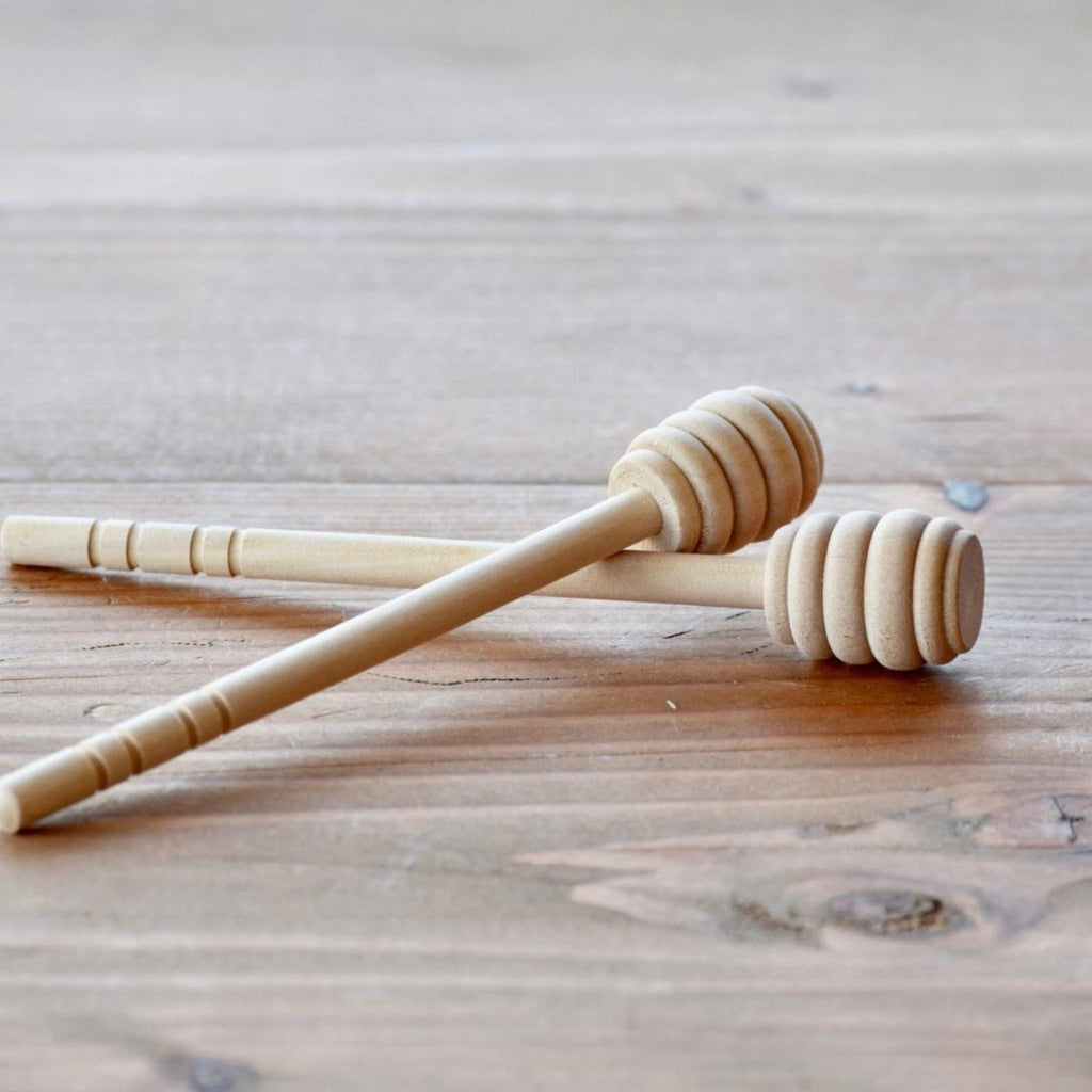 Wooden Honey Dipper - Perfectly drizzle honey with this charming wooden honey dipper from Giftmix